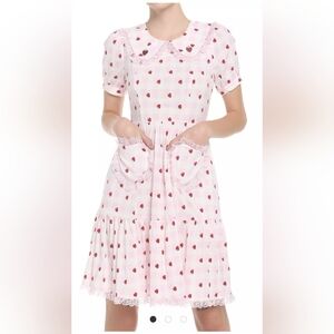 Strawberry Gingham Dress